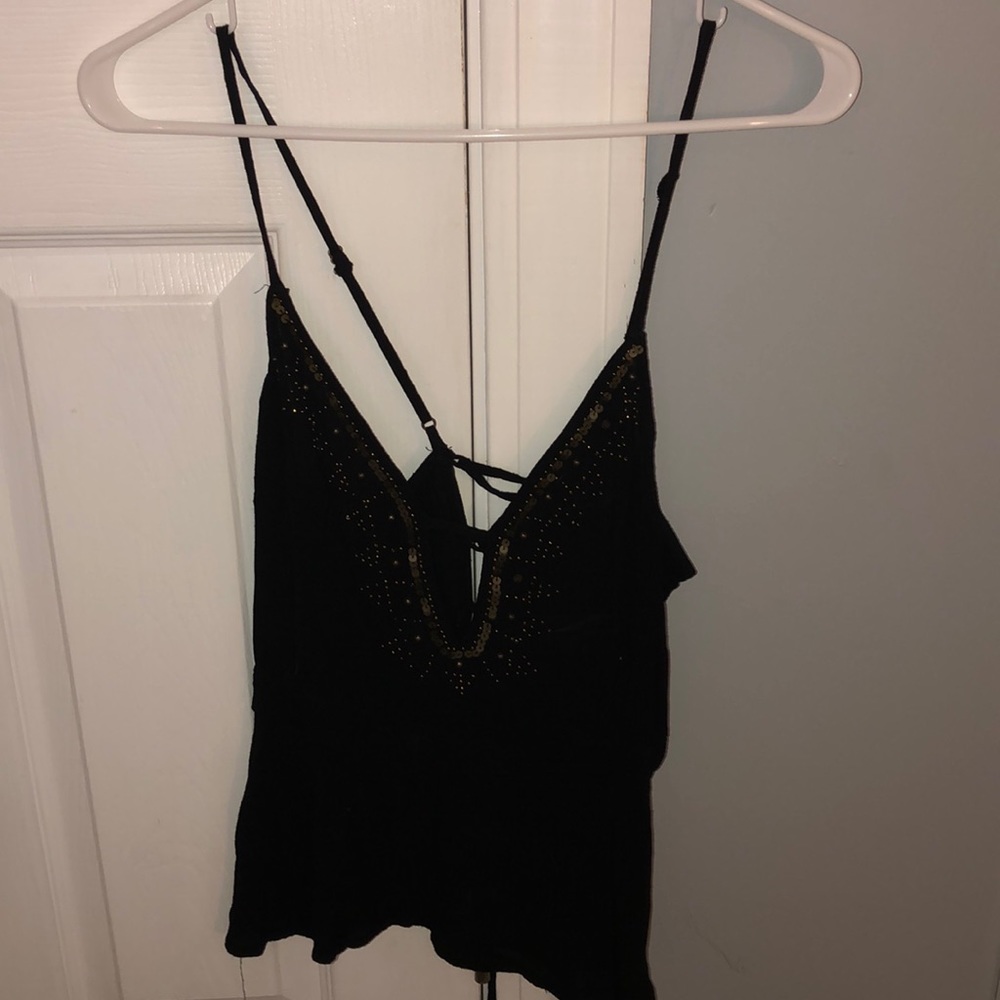 Spaghetti strap blouse